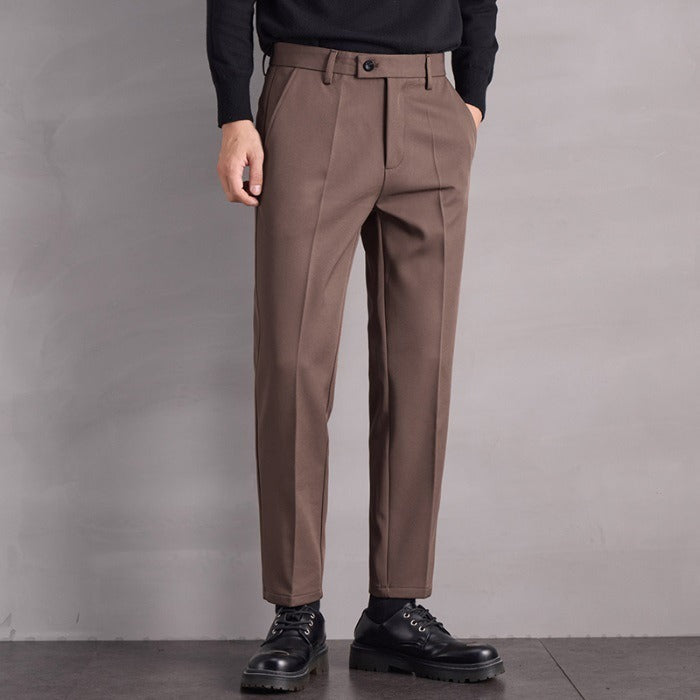 Huntsman Italian Straight Pants