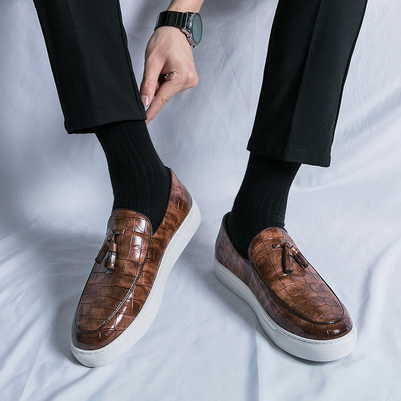 Huntsman™ Alligator Classic Loafers