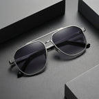 Grant Parker Titanium Aviator Shades