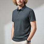 Alex Ford Icy Nylon Short-Sleeve Polo