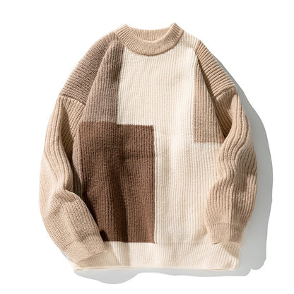 Mitchell™ Contrast Patches Sweater