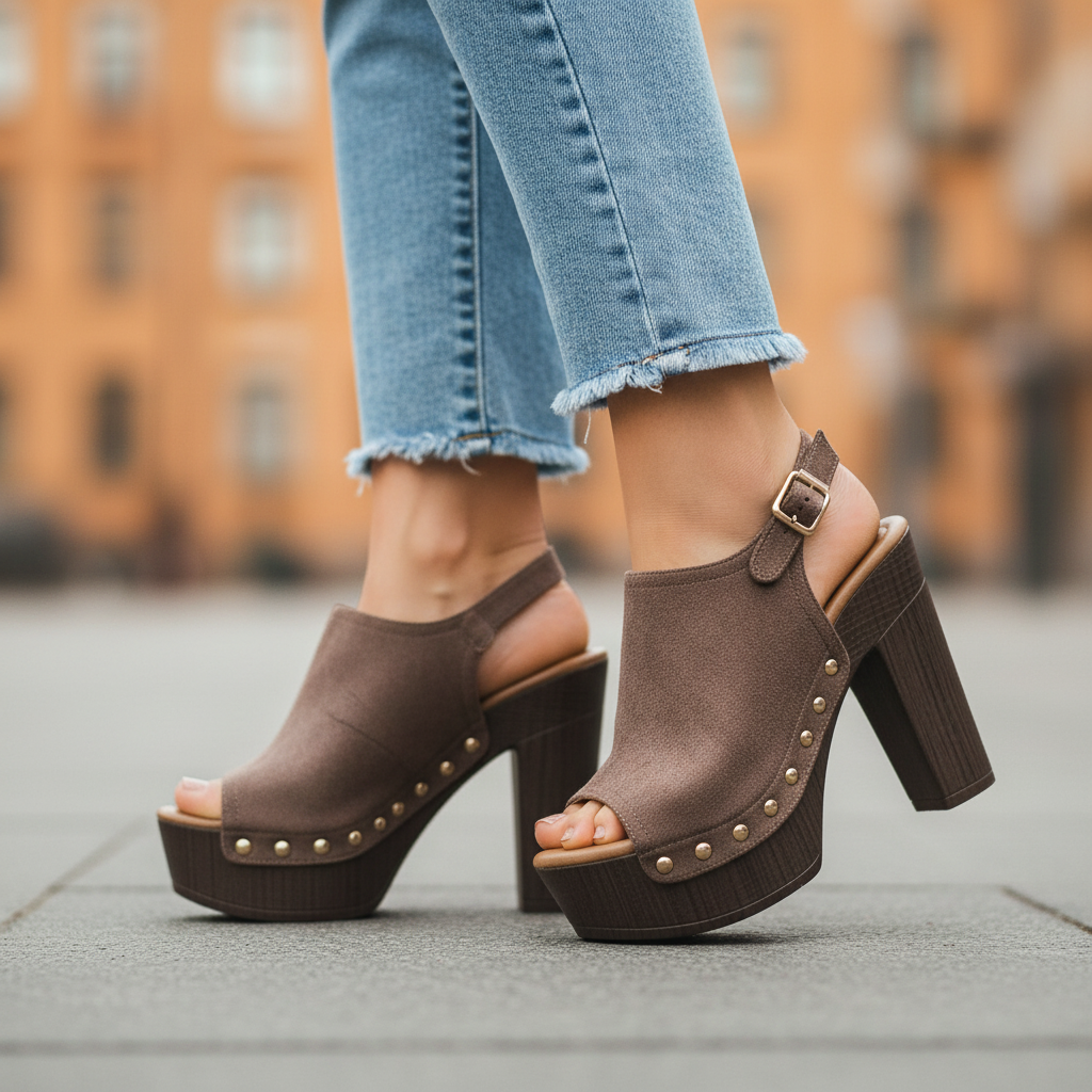 Penelope Bolted Strap Heels