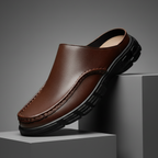 Giorgio Cowhide Slip-On Mule