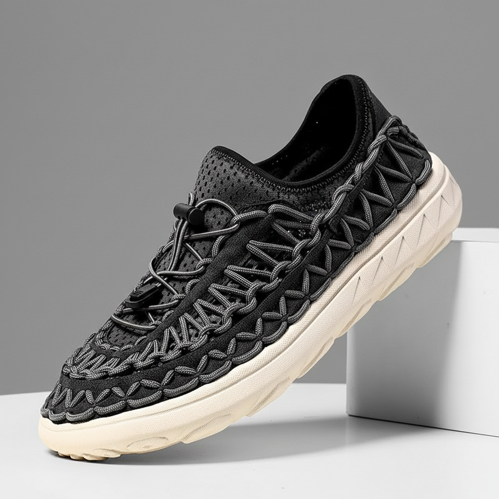 Axel Ridge Woven Cord Sandals