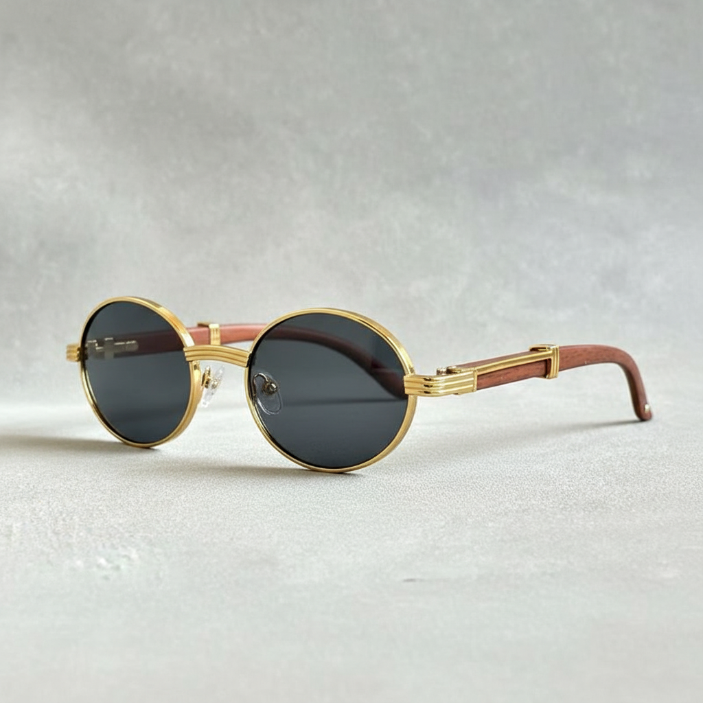 Saint Ridge Oval Mahogany Shades