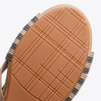Avéra Italian Boho Wedge Sandals