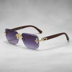 Saint Ridge Cross Rimless Shades
