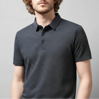 Alex Ford Icy Nylon Short-Sleeve Polo