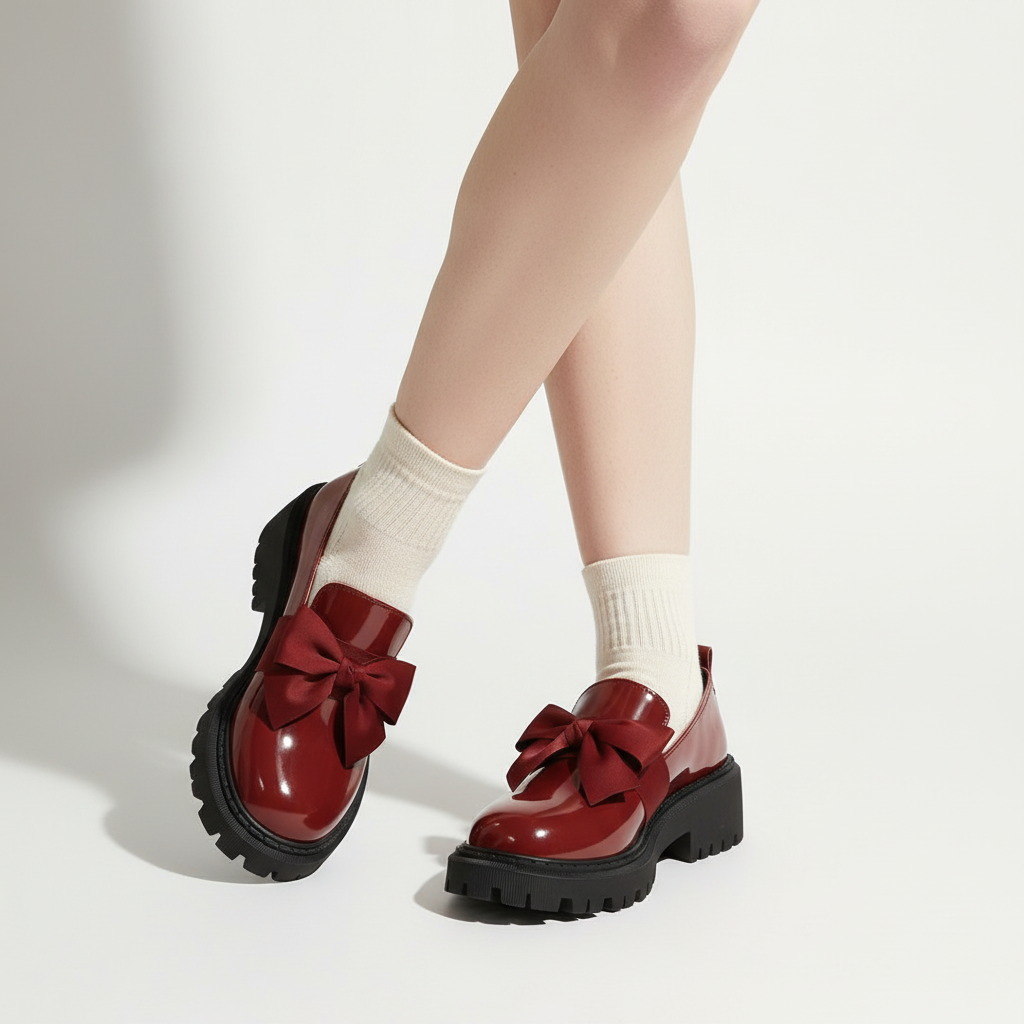 Avéra Bow Mary Jane Loafers