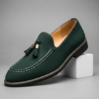 Grant Parker Suede Tassel Loafers