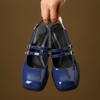 Penelope Buckle Rounded Heels