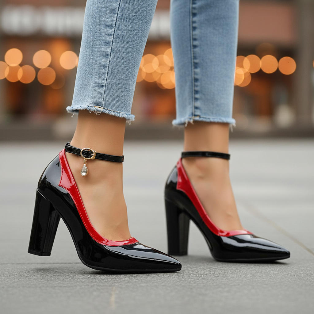 Penelope Luxe Choker High Heels