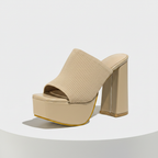 Avéra Knit Platform Heels