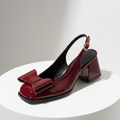 Penelope Bow Rounded Heels