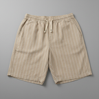 Luca Lombardi Striped Linen Shorts