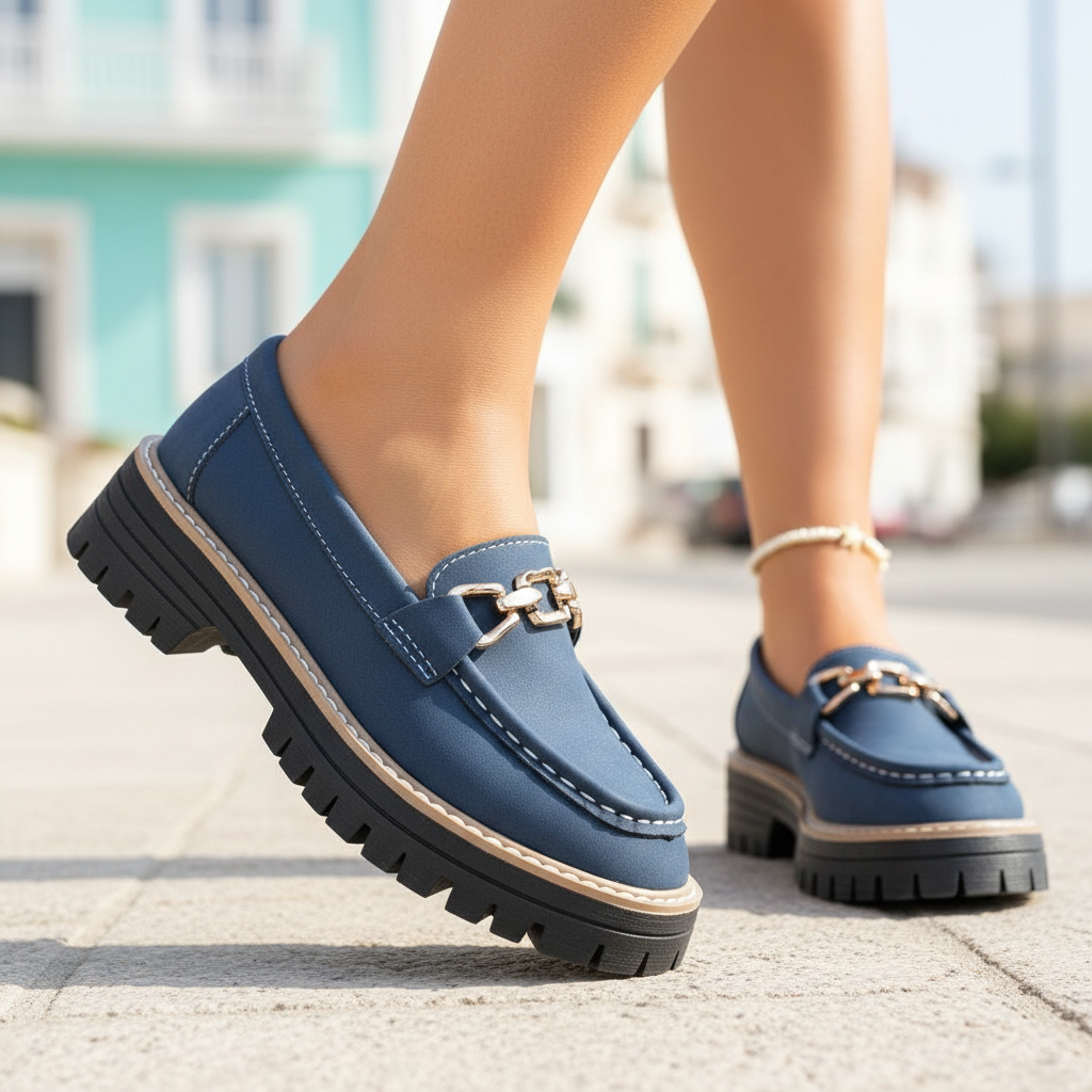 Avéra London Buckle Loafers