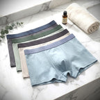 Jack Marco Ribbed Bamboo Cotton Boxers (4-Pack)