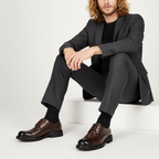Jack Dean Braxton Leather Dress Shoes