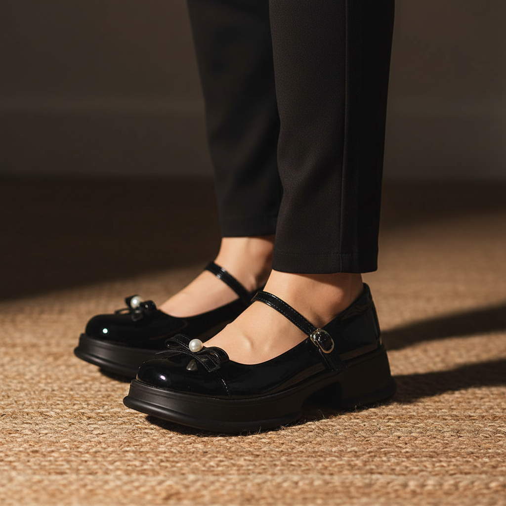 Avéra Bow Mary Jane Pumps