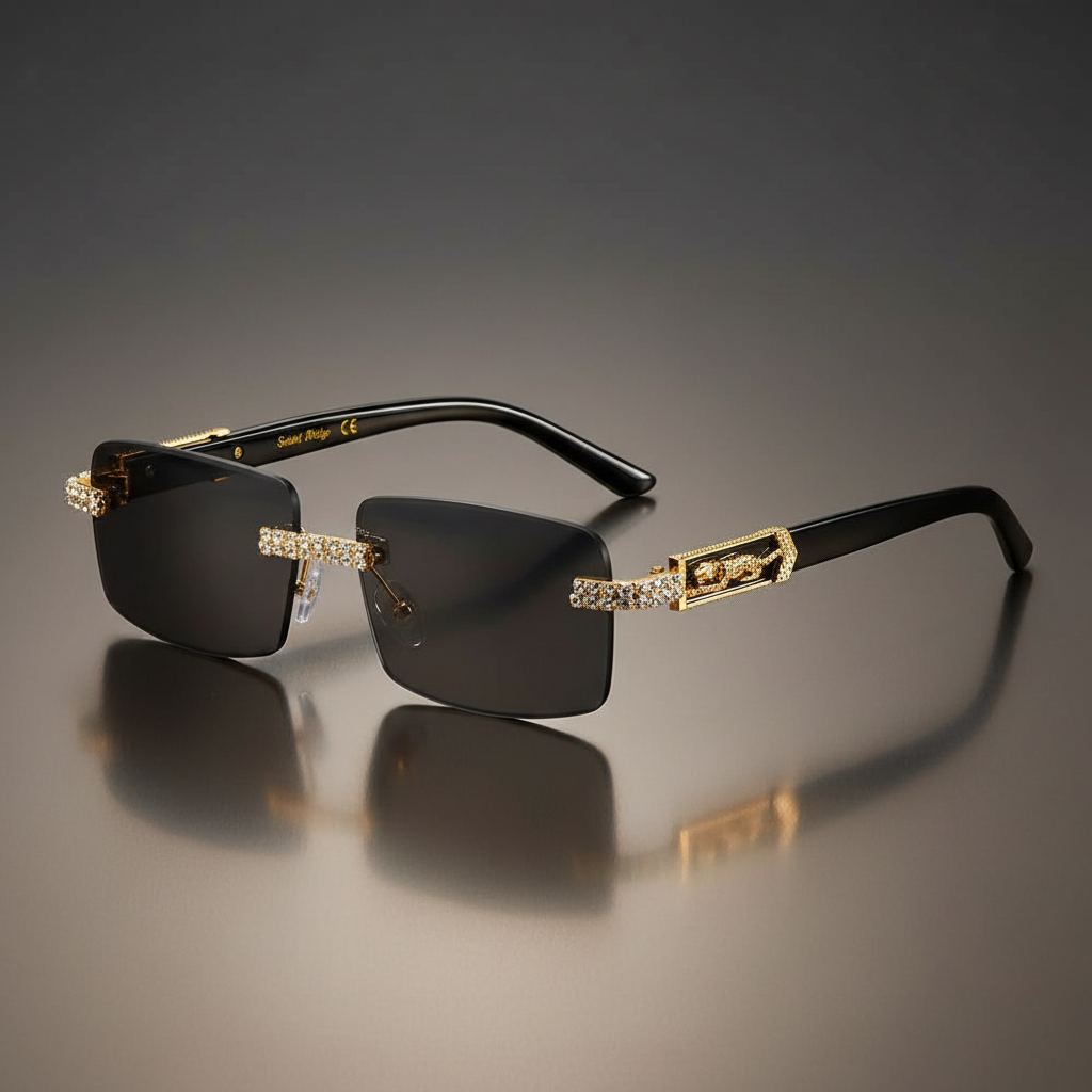 Saint Ridge Leopard Diamond-Cut Shades