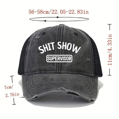 Shit Show Supervisor Baseball Cap