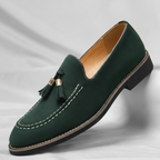 Grant Parker Suede Tassel Loafers