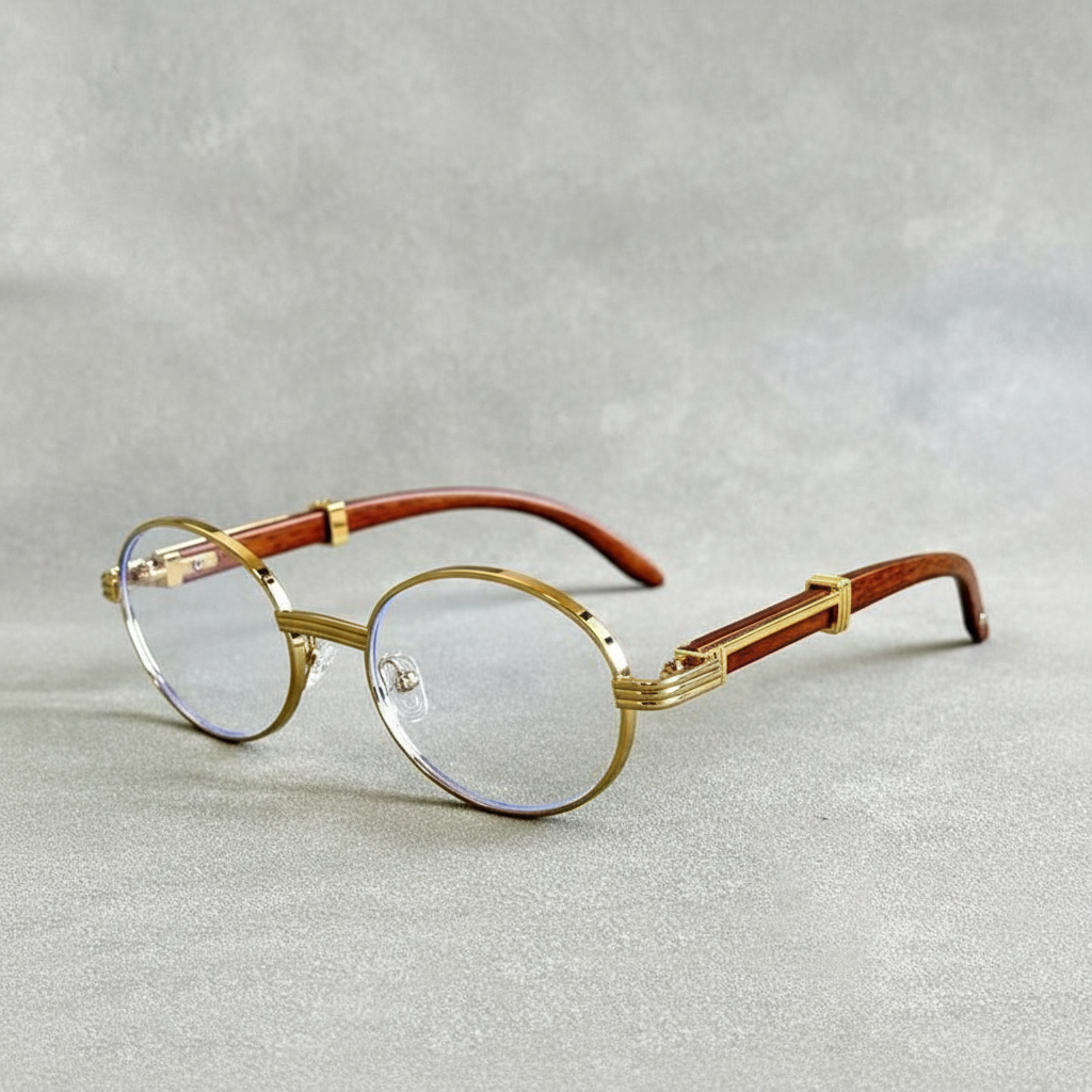 Saint Ridge Oval Mahogany Shades