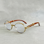 Saint Ridge Oval Mahogany Shades