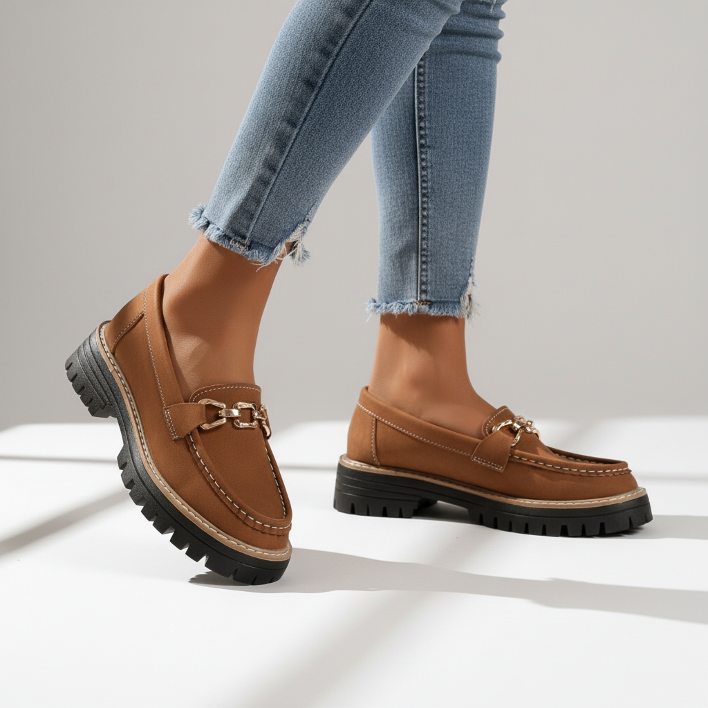 Avéra London Buckle Loafers