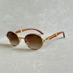 Saint Ridge Oval Mahogany Shades