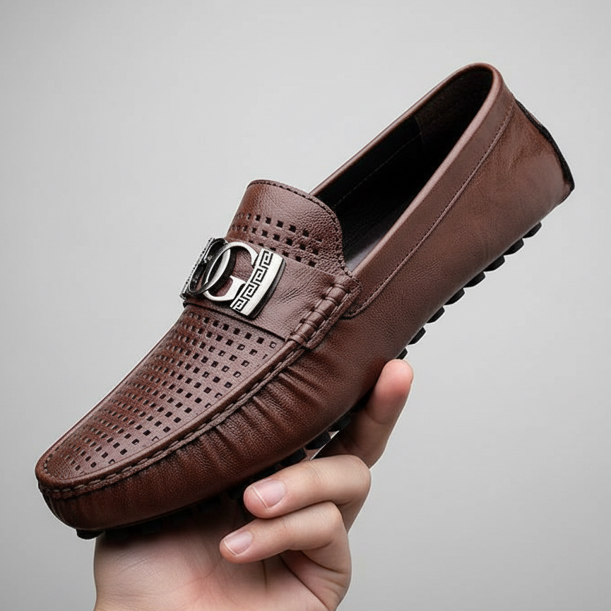 Giorgio Signature Cowhide Loafer