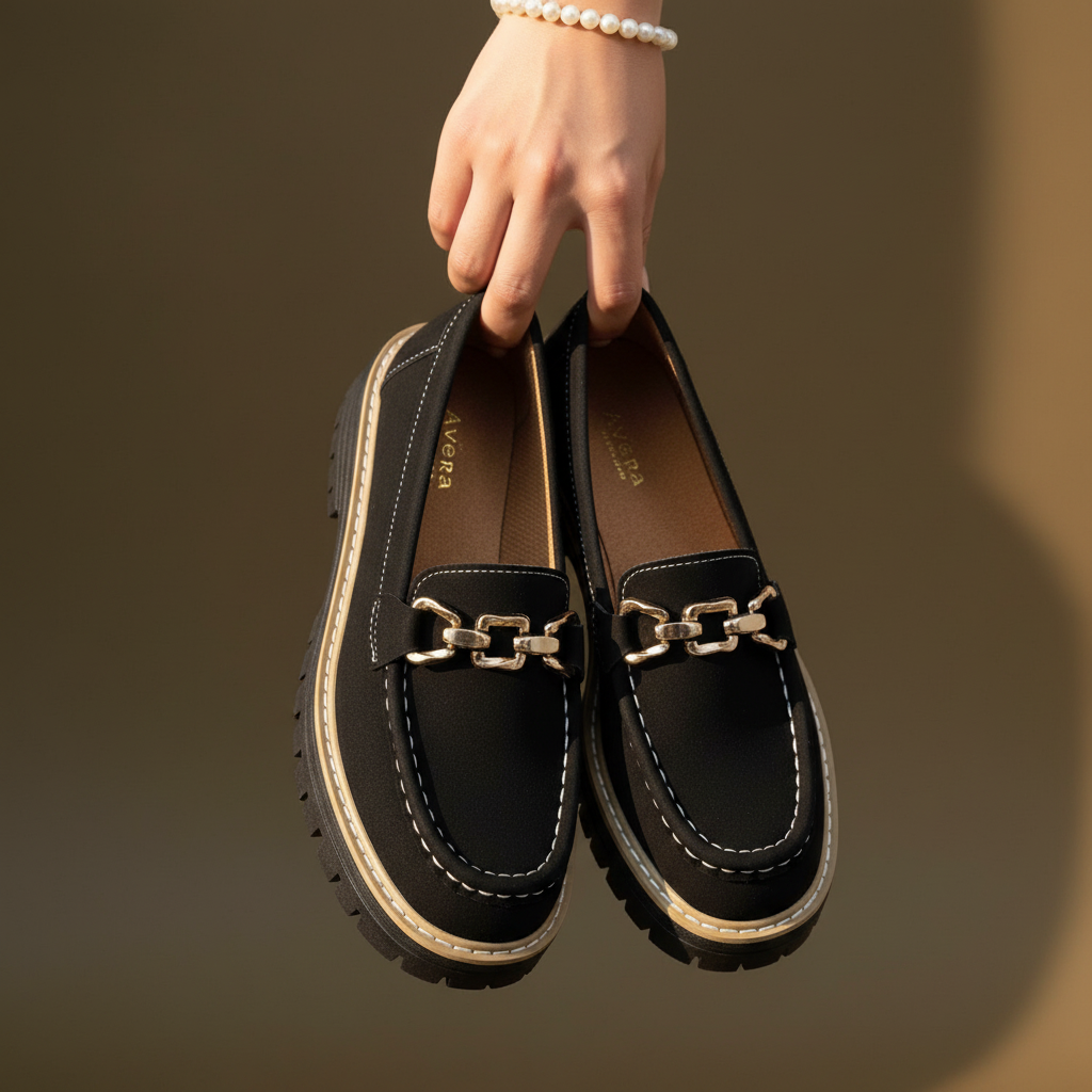 Avéra London Buckle Loafers