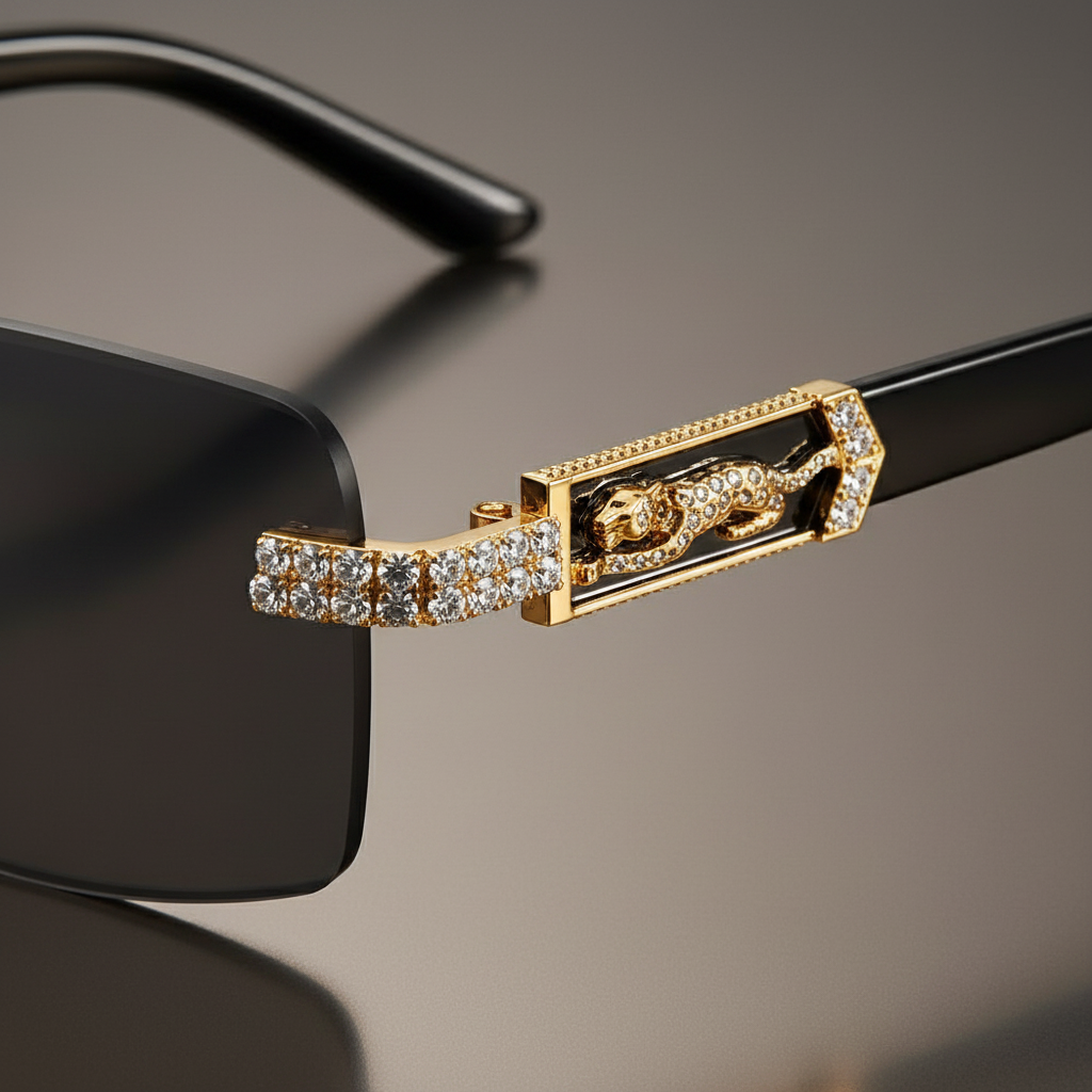Saint Ridge Leopard Diamond-Cut Shades