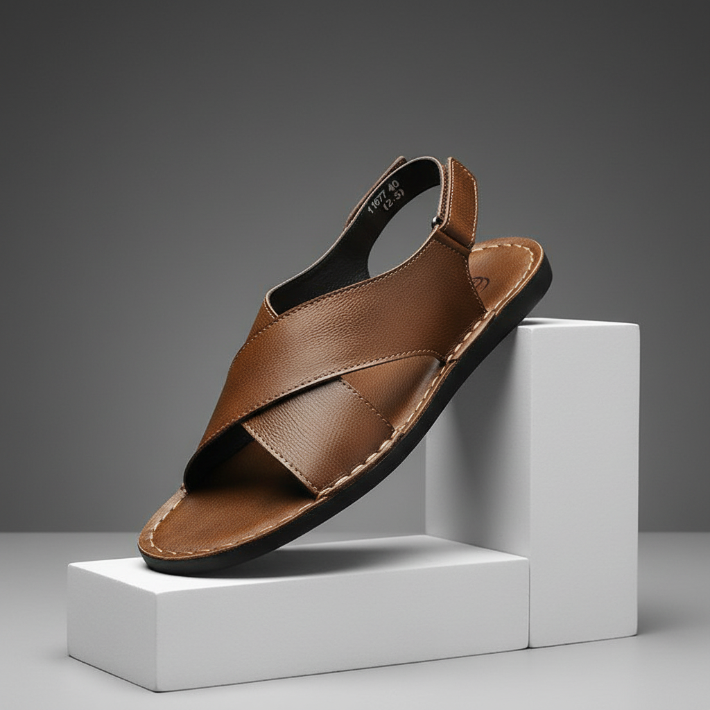 Roma Faloni Leather Sandals