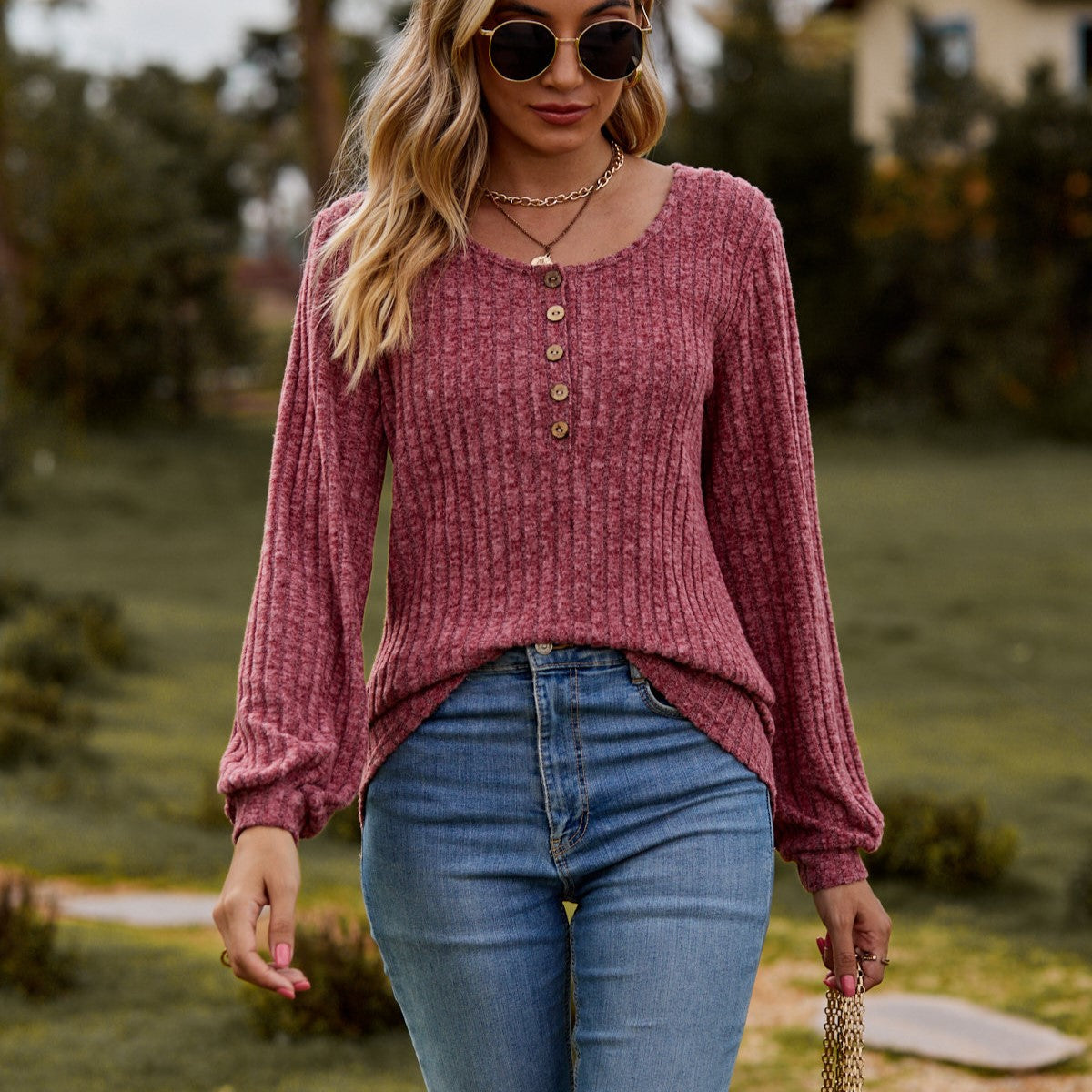 Vanessa Shelly | Fall Long Sleeves Sweater