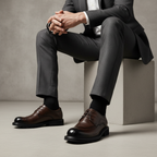 Jack Dean Braxton Leather Dress Shoes