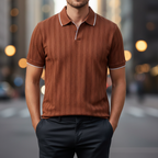 Jack Dean Nylon Performance Polo