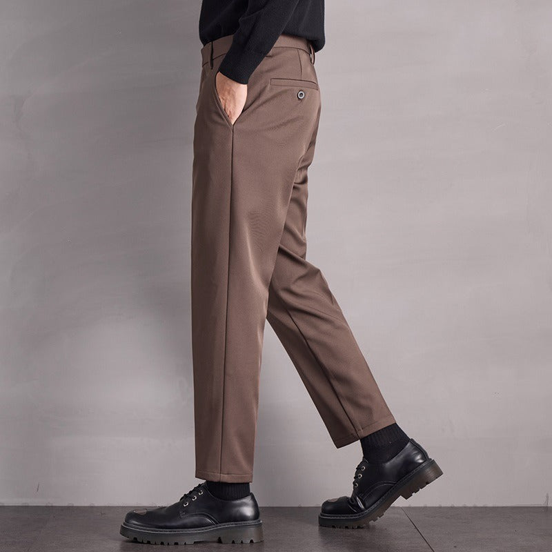 Huntsman Italian Straight Pants