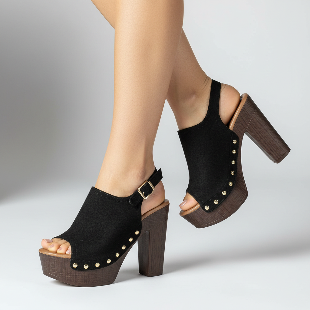 Penelope Bolted Strap Heels