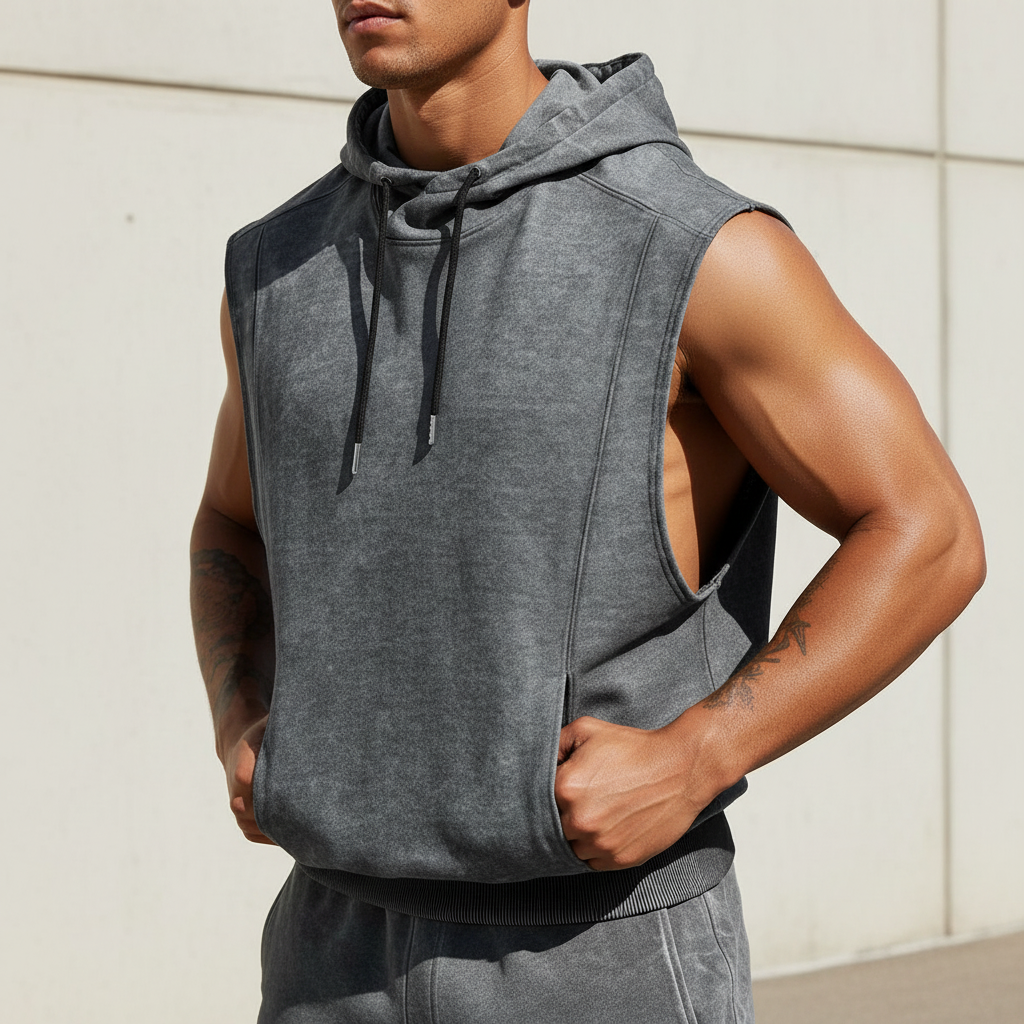 Axel Ridge V1 Hooded Gym Vest