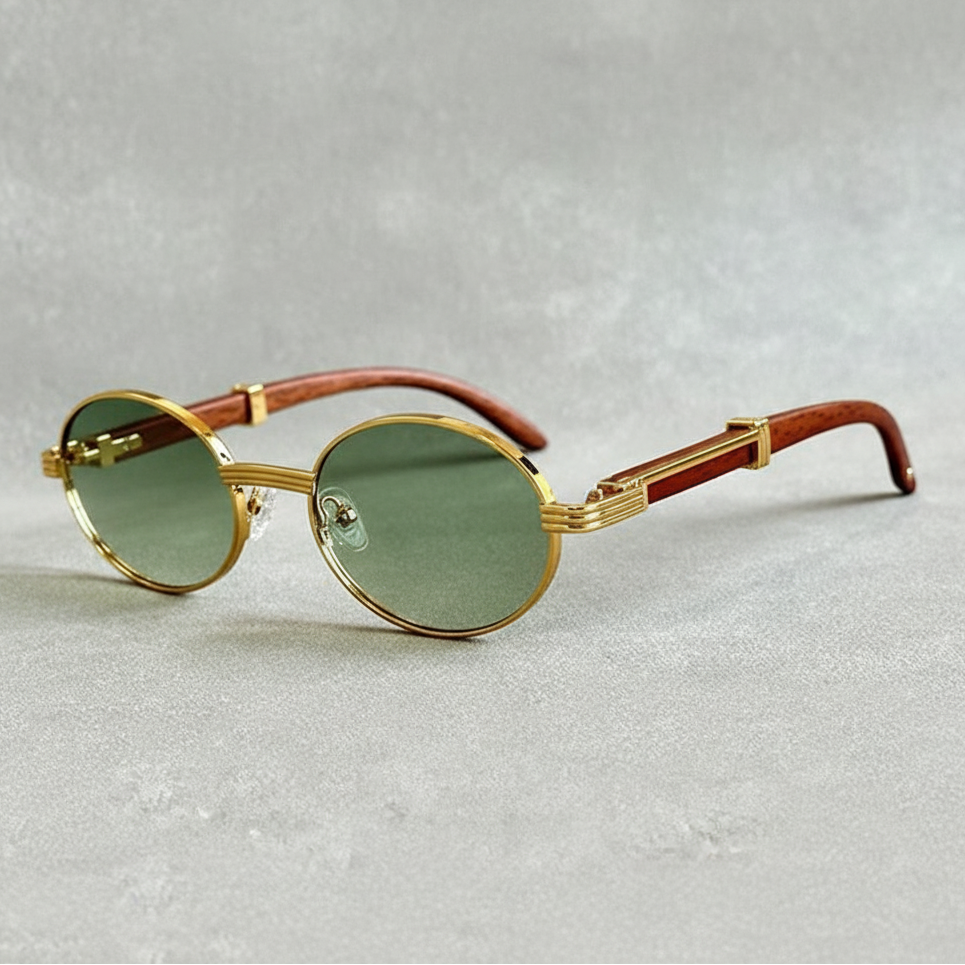 Saint Ridge Oval Mahogany Shades