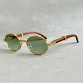 Saint Ridge Oval Mahogany Shades