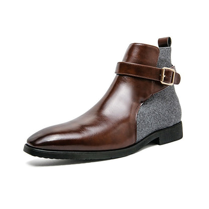 Huntsman™ Shelby Belted Leather Boots