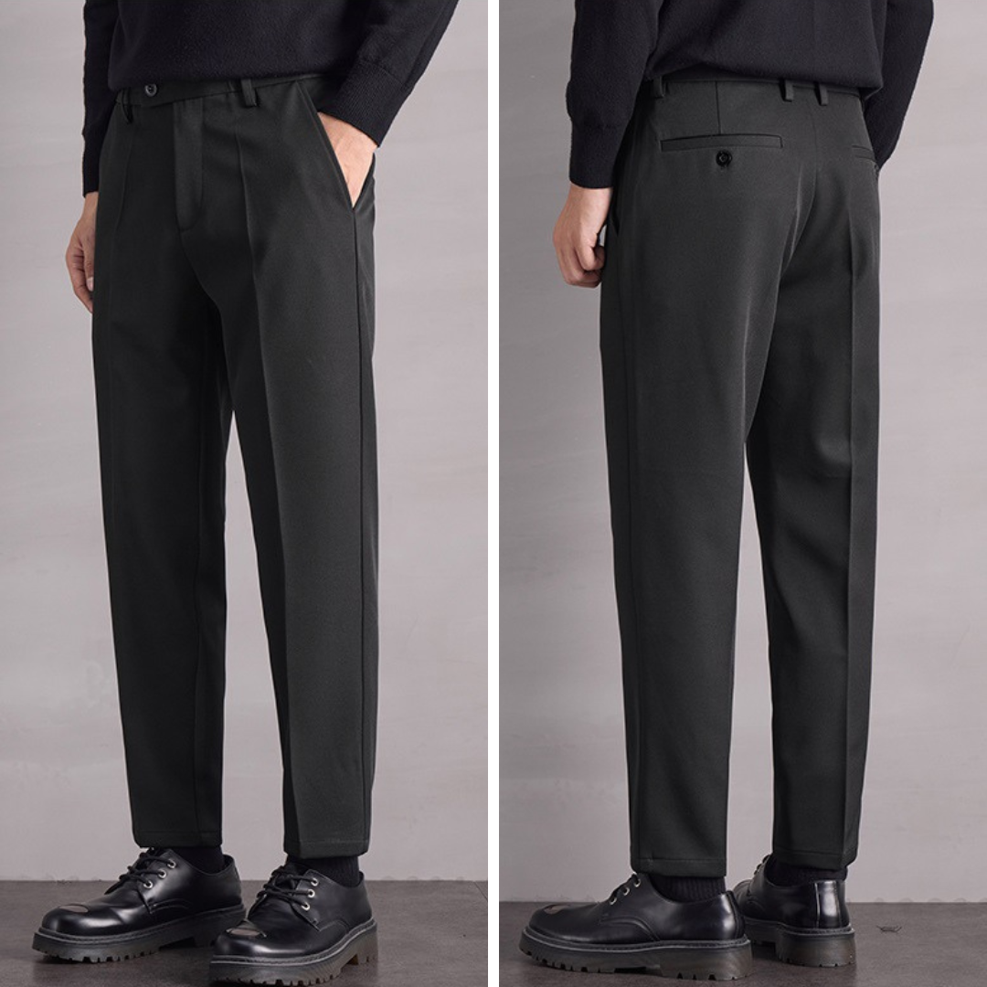 Huntsman Italian Straight Pants