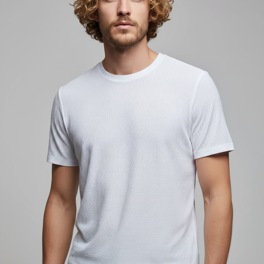 Giorgio Bamboo Mesh Crewneck