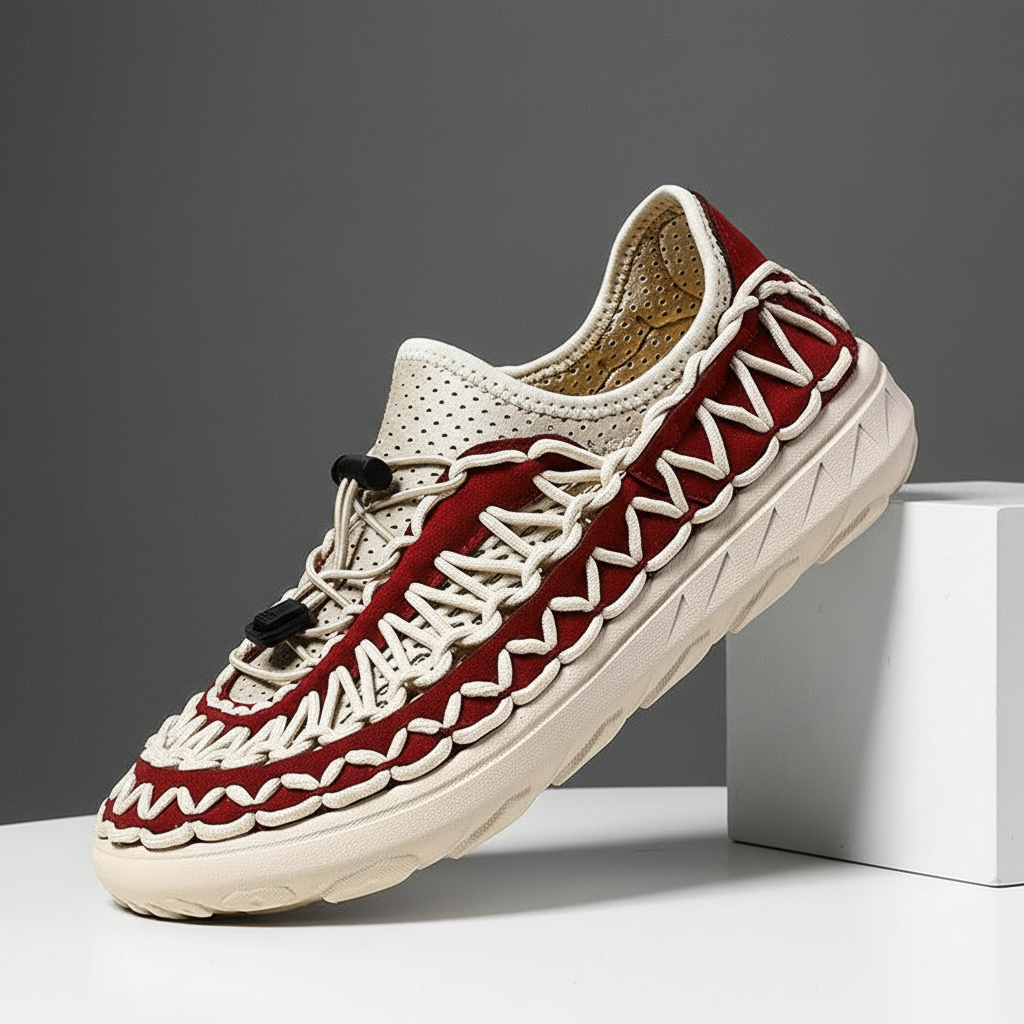 Axel Ridge Woven Cord Sandals