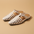 Penelope Roman Caged Flats