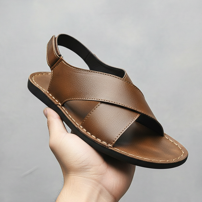 Roma Faloni Leather Sandals