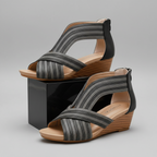 Avéra Italian Boho Wedge Sandals