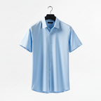 Alex Ford Stretch Short-Sleeve Dress Shirt